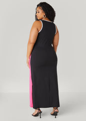 Two Tone Maxi Tank Dress