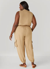 Utility Joggers Jumpsuit