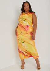 Tie Dyed Maxi Skirt