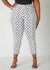 Millennium Checked Ankle Pants