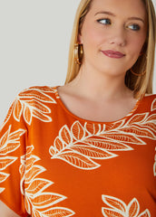 Leaf Print Tee