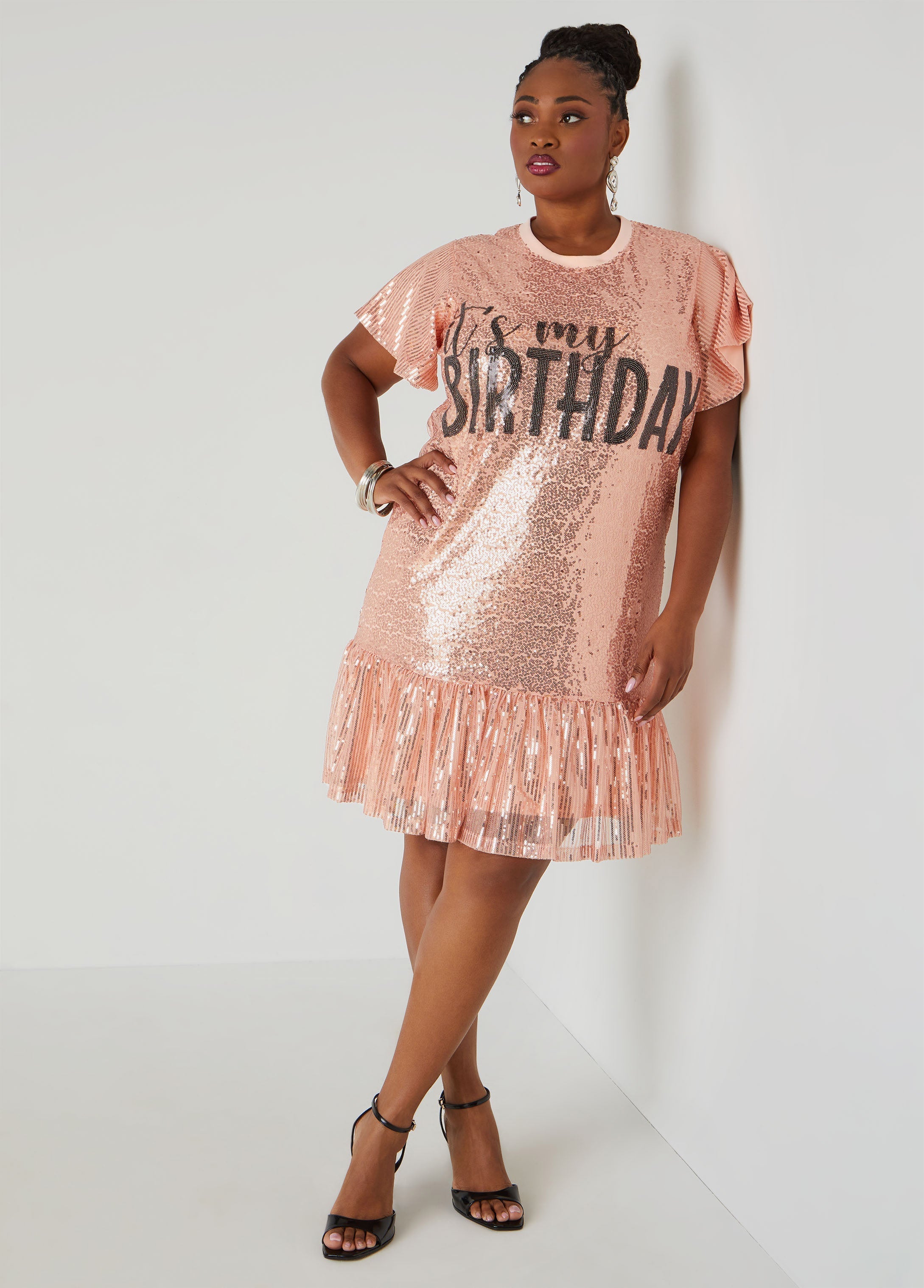 It's My Birthday Sequin Dress