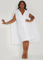 Cape Blazer Dress