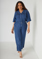 Chambray Utility Jumpsuit