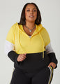 Colorblock Zip Front Hoodie