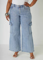Glittered Cargo Jeans