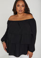 Tiered Off The Shoulder Blouse