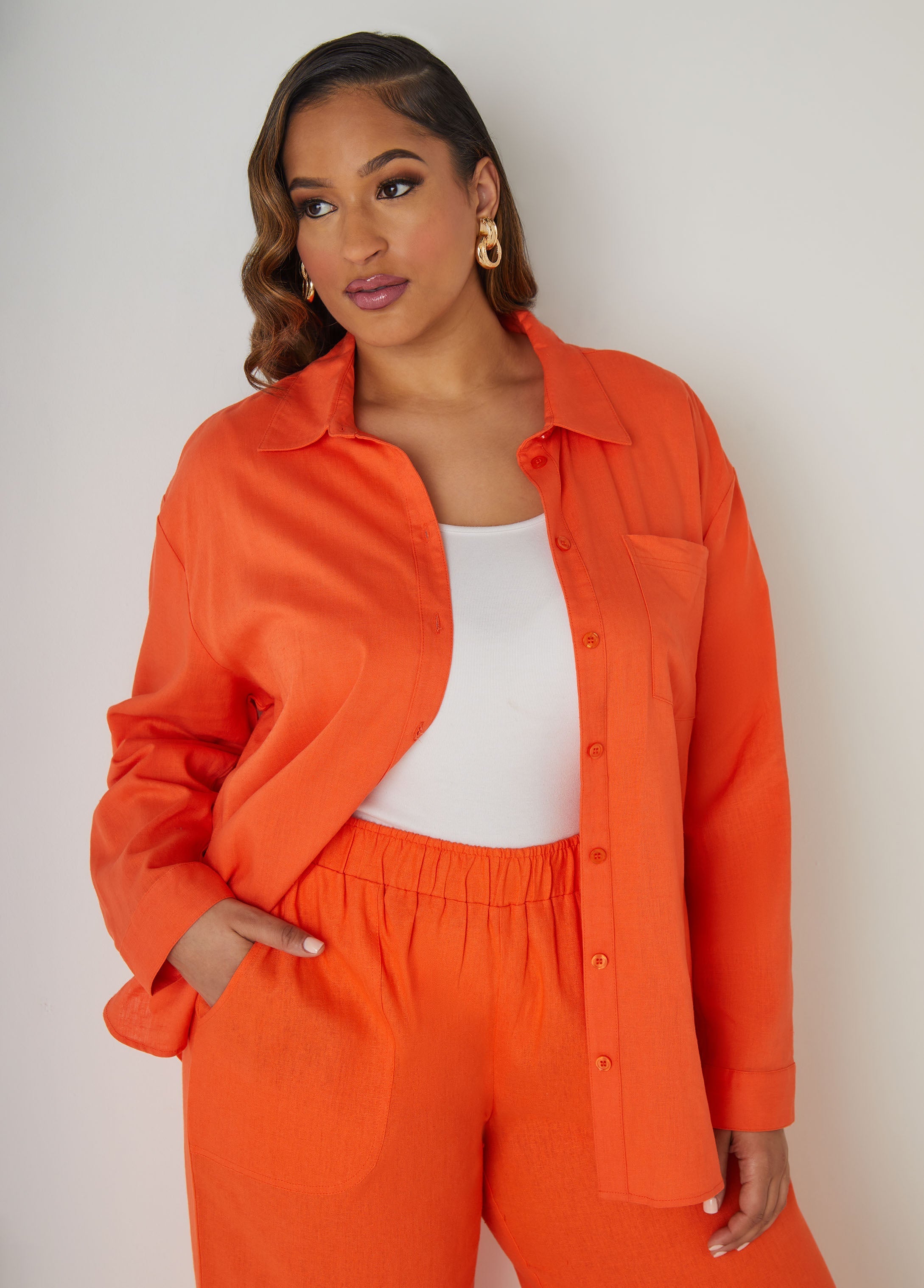Linen Blend Shirt