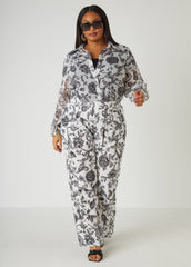 Baroque Print Shirt