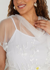 Floral Embroidered Blouse