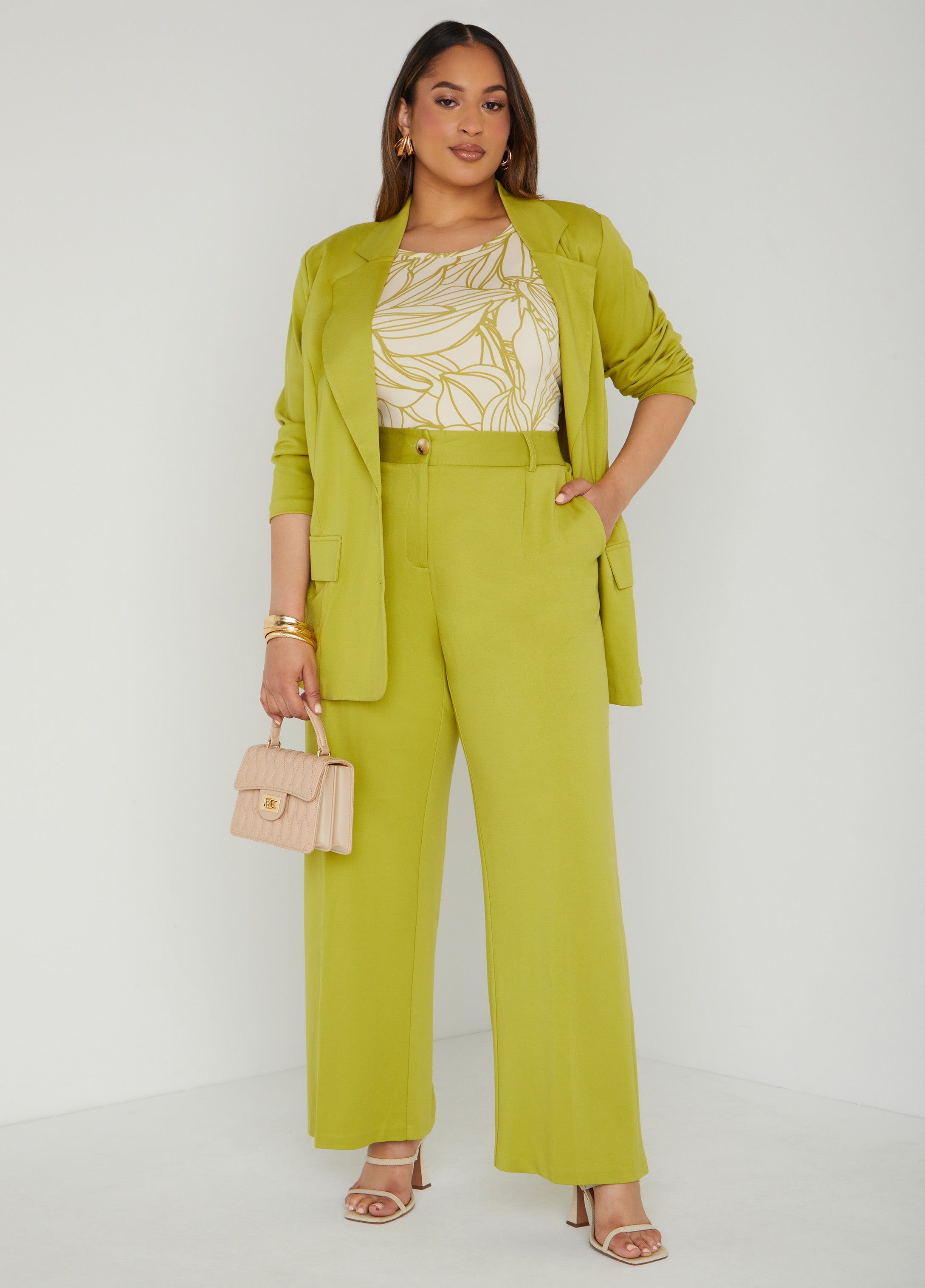 Ponte High Rise Trousers
