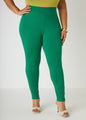 Pull On High Waist Ponte Leggings