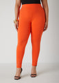 Pull On High Waist Ponte Leggings