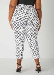 Millennium Checked Ankle Pants