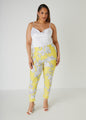 Floral Print High Rise Leggings