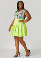 Pleated Mini Skirt