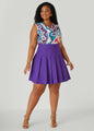 Pleated Mini Skirt