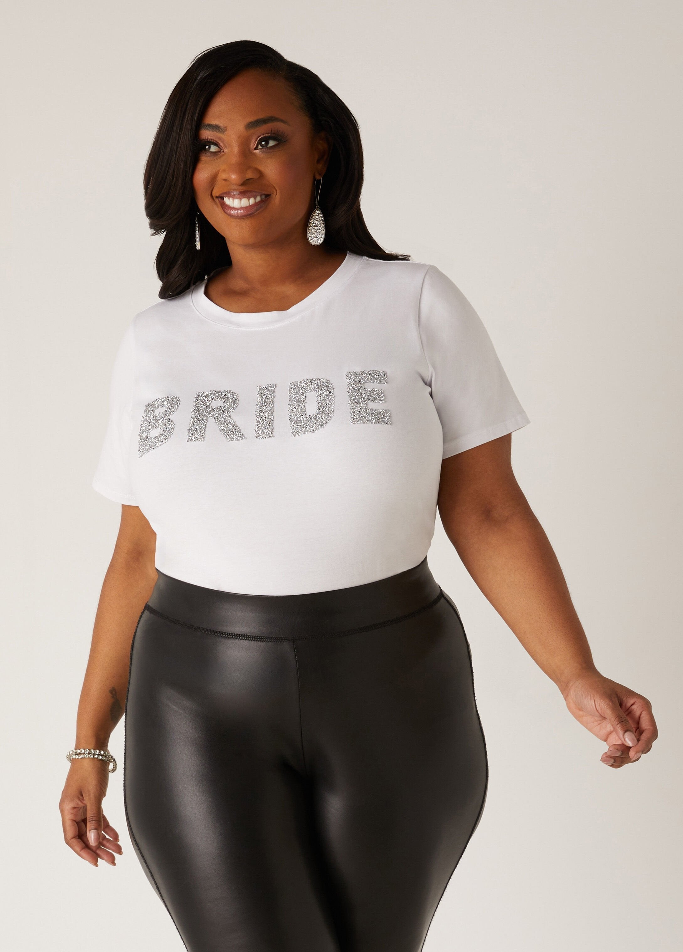 Bride Crystal Jersey Tee