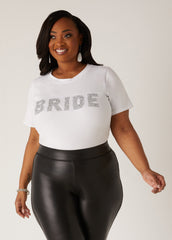 Bride Crystal Jersey Tee