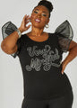 Very Mindful Embellished Tee