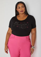 Glamma Crystal Tee