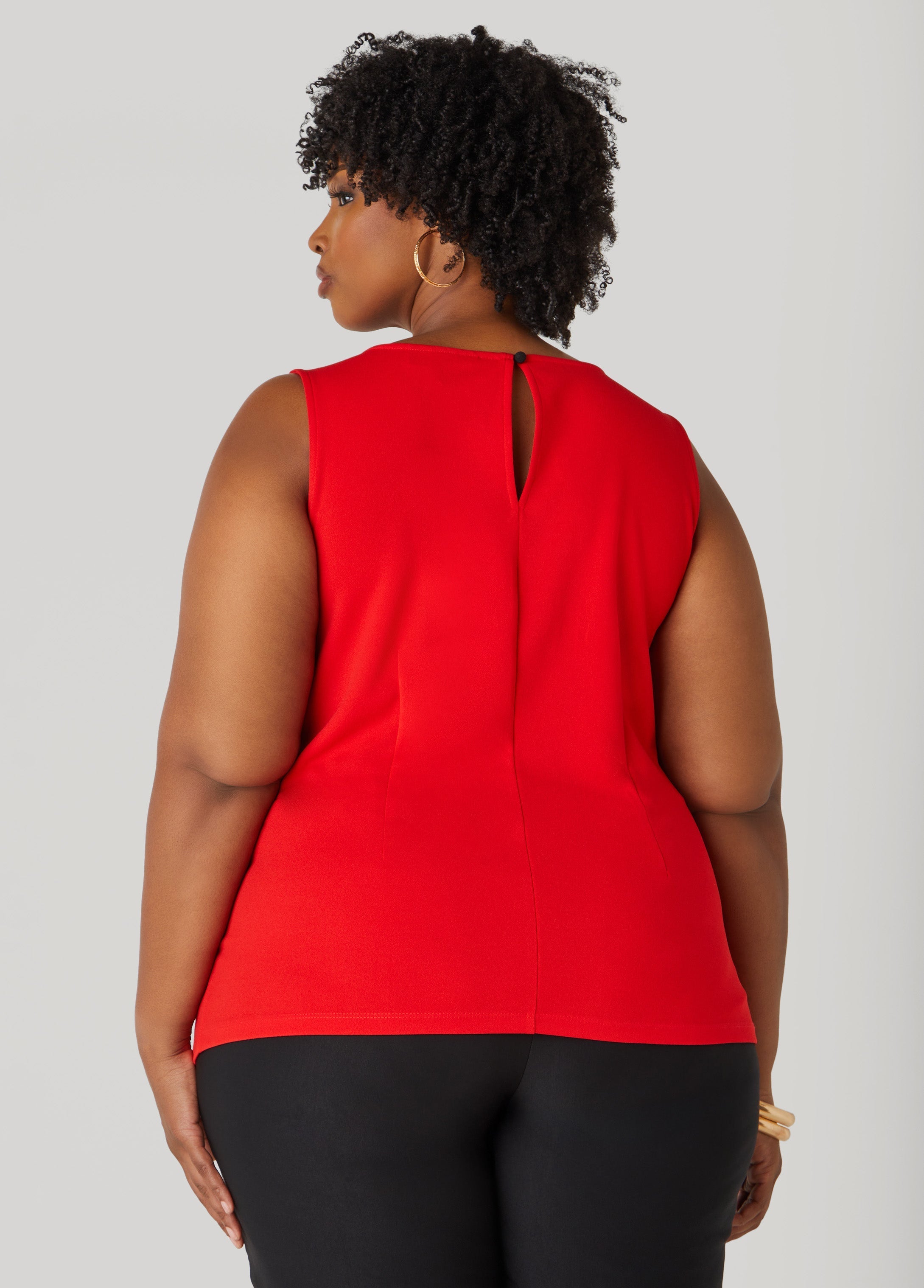 Knotted Split Front Top