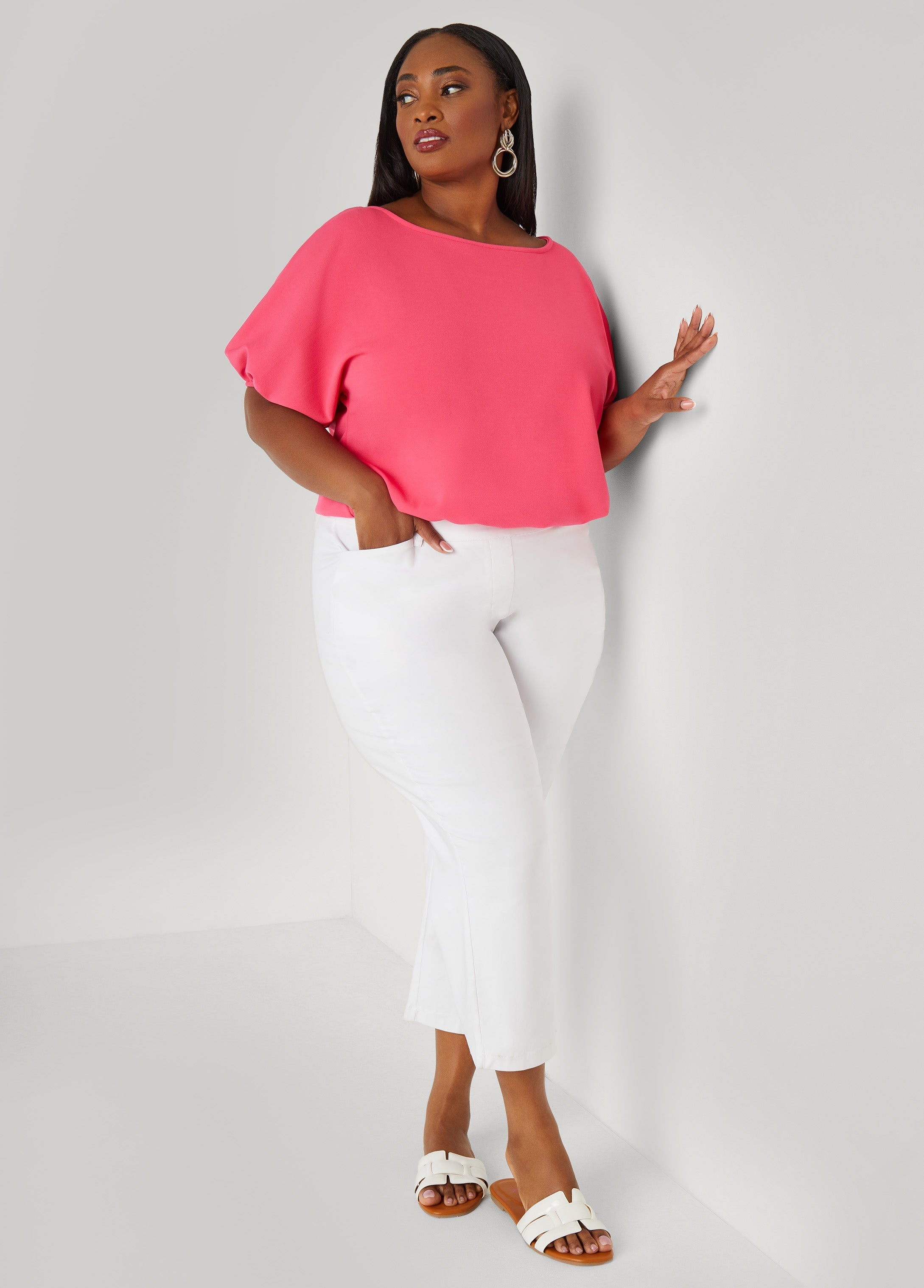 Cropped Bubble Top