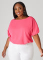 Cropped Bubble Top