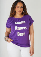 Mama Knows Best Tee