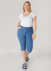 V Neck Jersey Tee