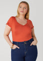 V Neck Jersey Tee