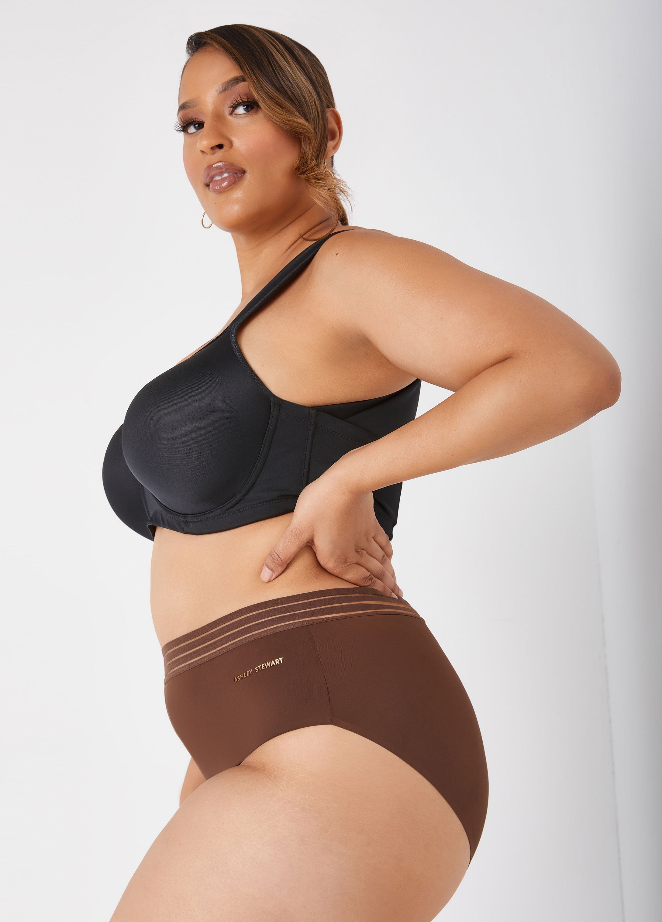 Sheer Waist Briefs