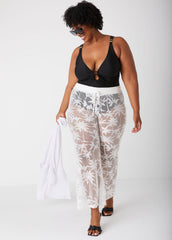 Beach Break Cover Up Mesh Pants
