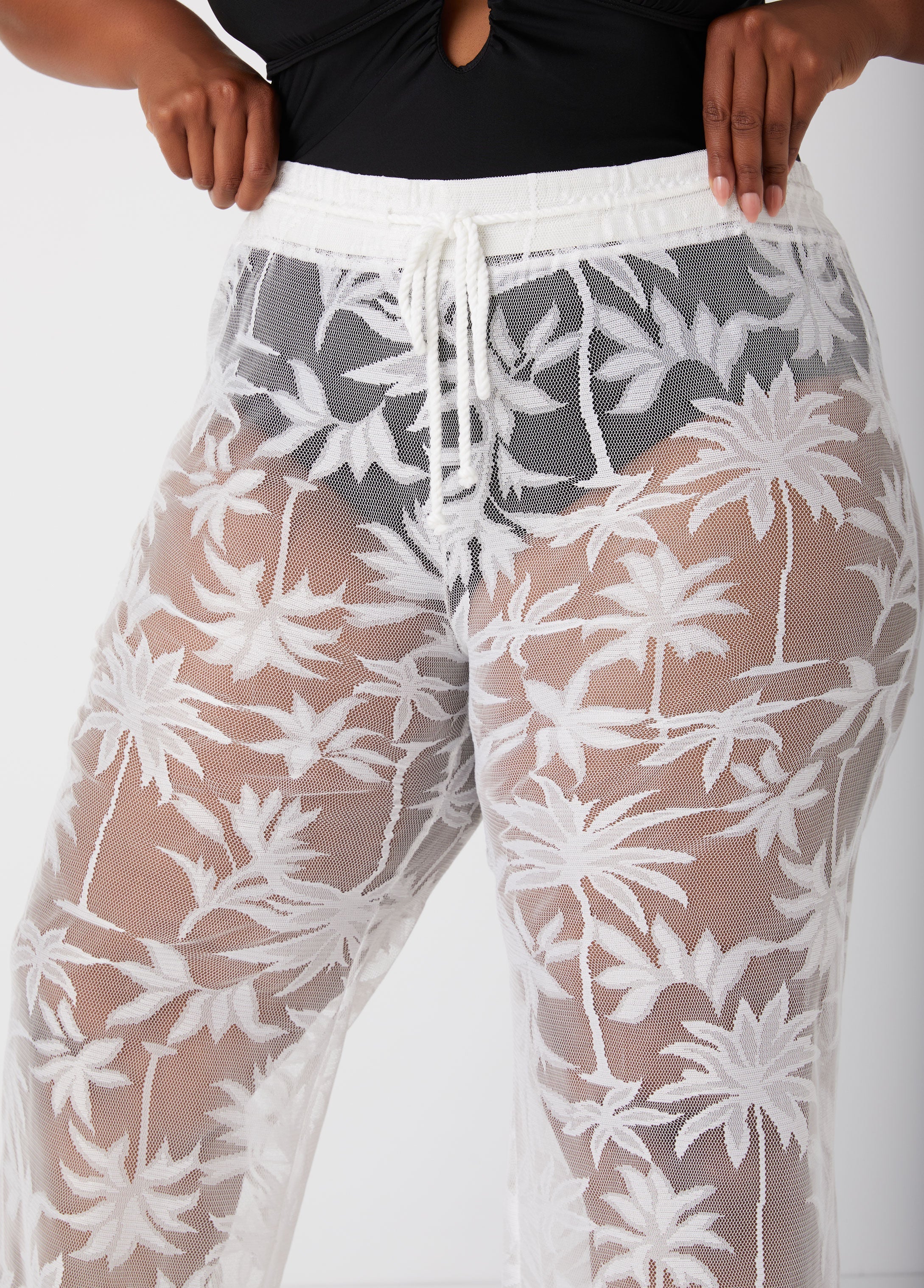 Beach Break Cover Up Mesh Pants