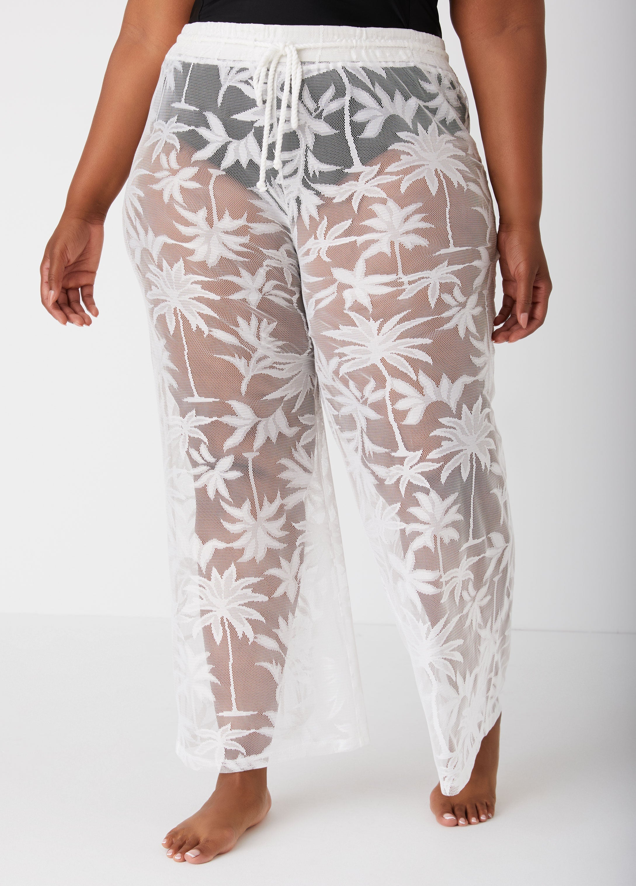 Beach Break Cover Up Mesh Pants