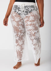 Beach Break Cover Up Mesh Pants