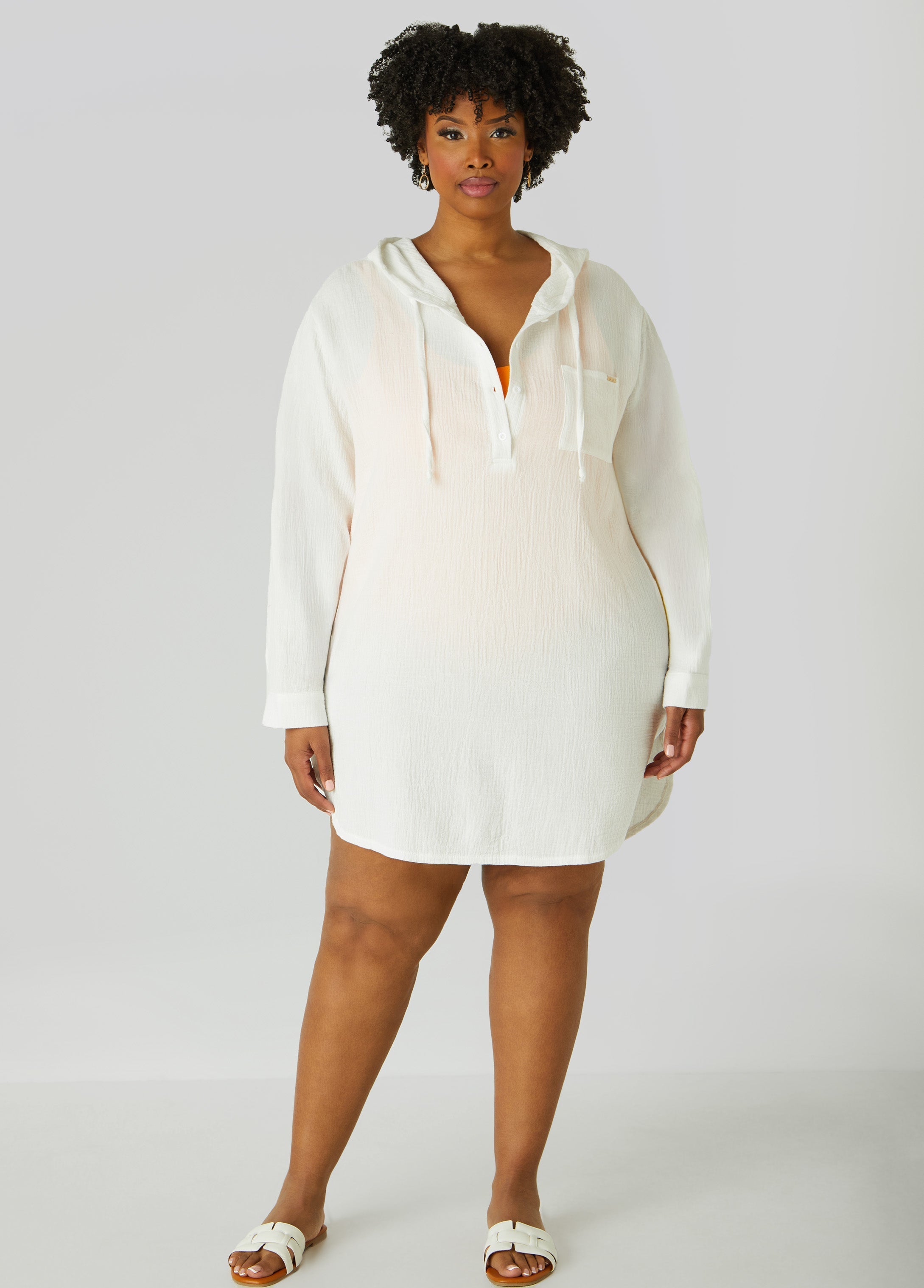 Nicole Miller Cotton Cover Up