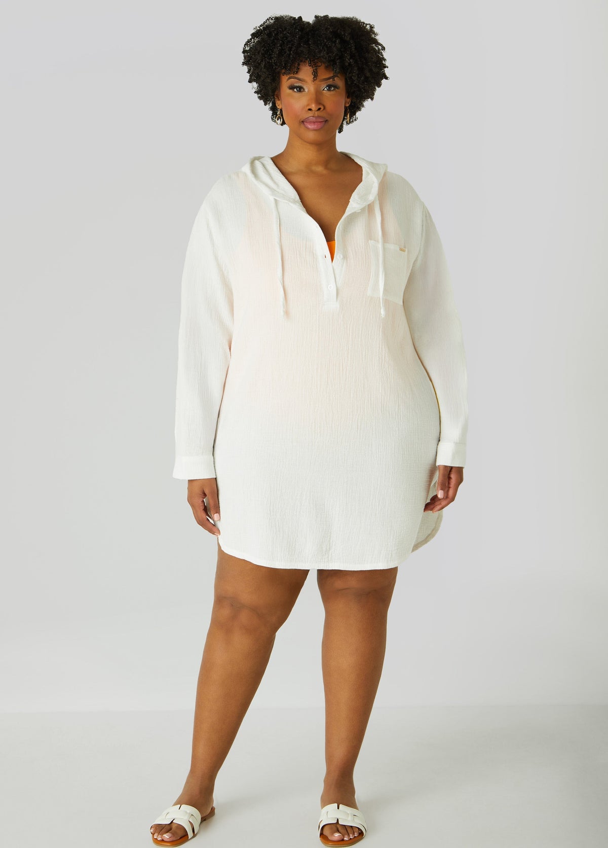 Nicole Miller Cotton Cover Up