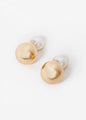Bead And Faux Pearl Earrings