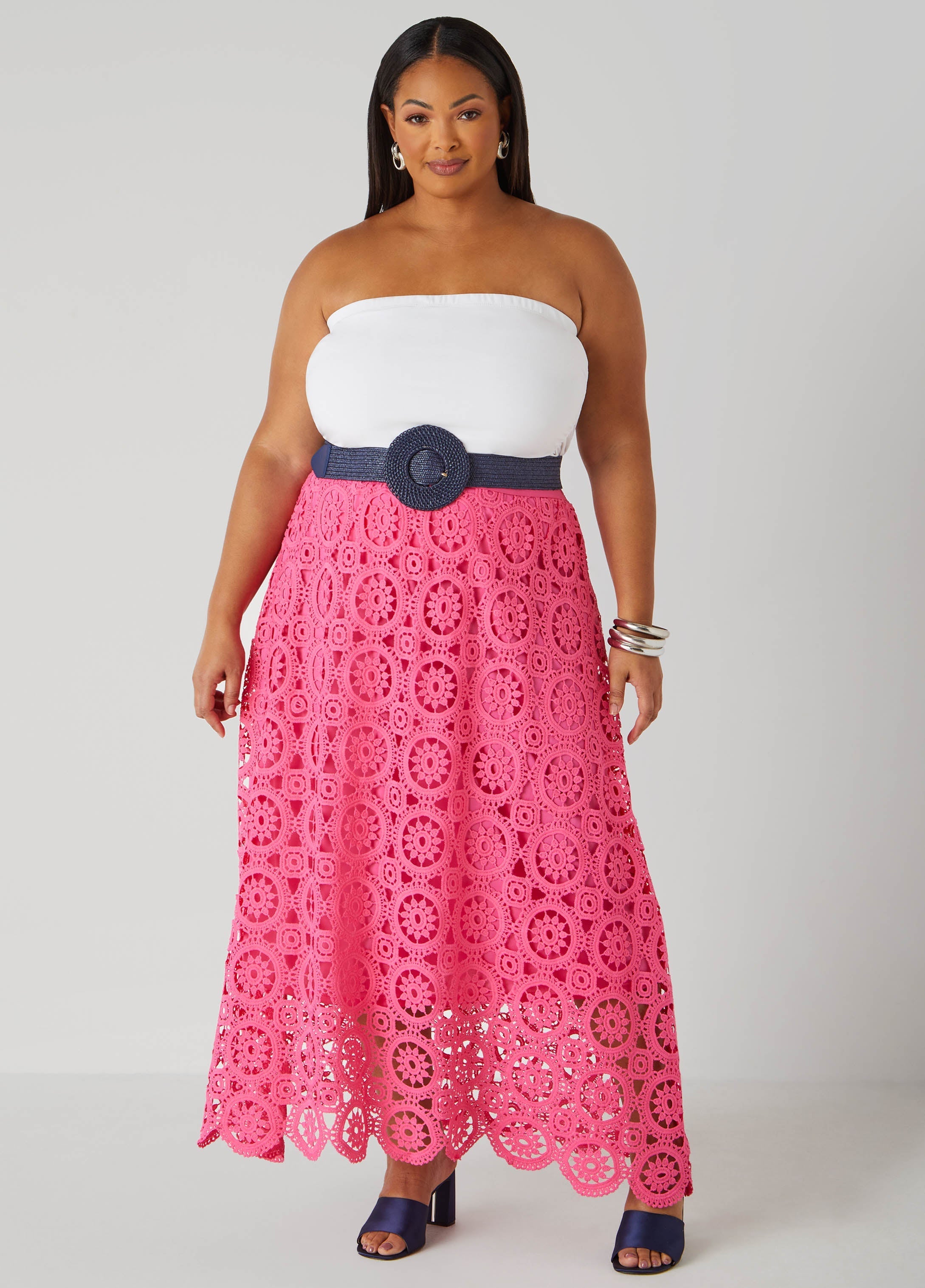 Raffia Stretch Belt