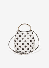 Polka Dot Bucket Bag