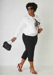 Chain Trimmed Quilted Flap Bag