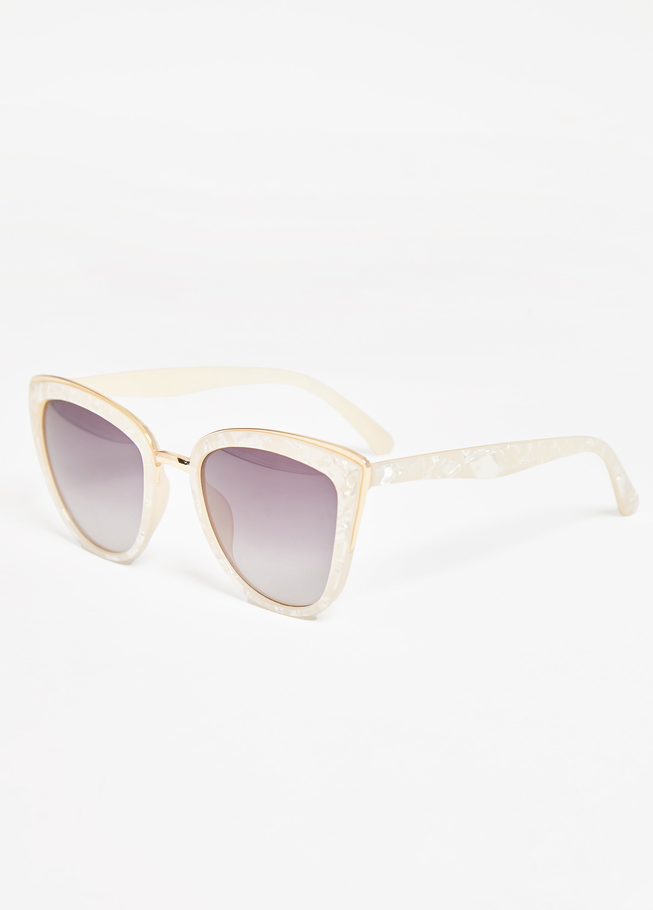 Marbled Cat Eye Sunglasses