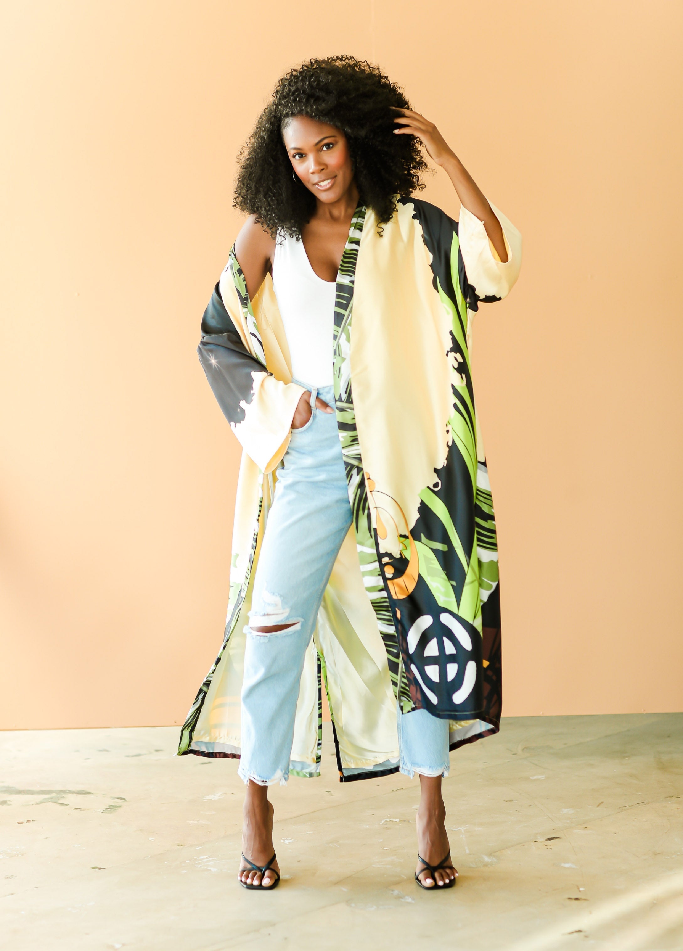 Pardon My Fro™ Ziggy Kimono